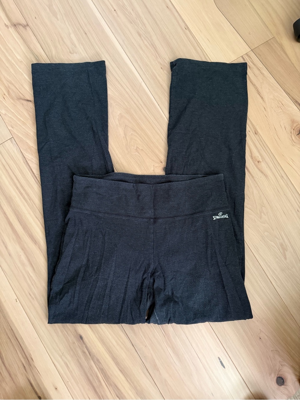 Spalding Black Athletic Leggings